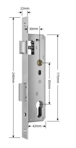 AUSLOCK Gömme Kilit