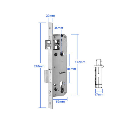 AUSLOCK Gömme Kilit