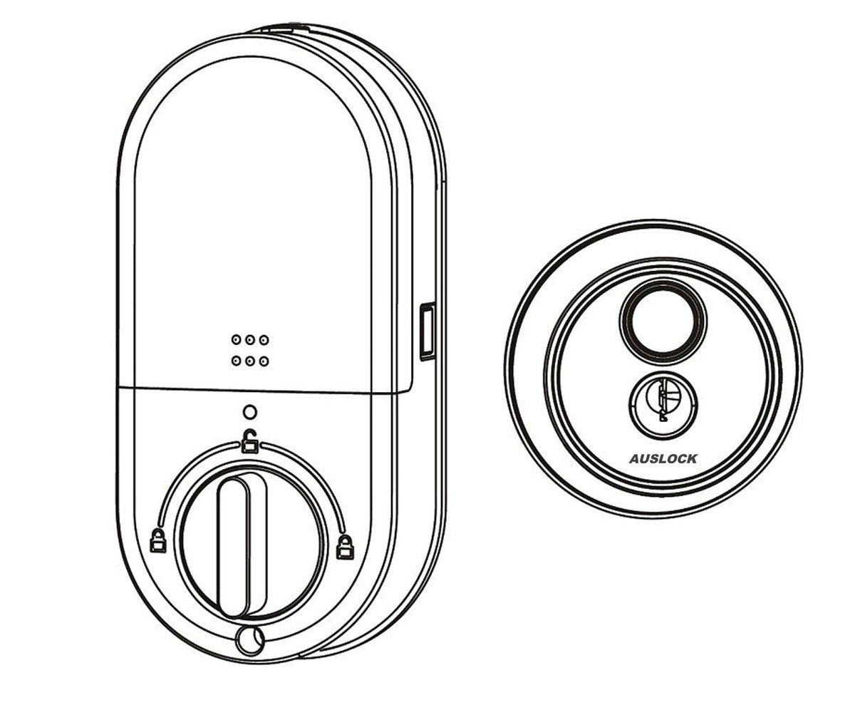 Smart Universal Cylinder Lock - T2