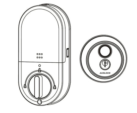 Smart Universal Cylinder Lock - T2