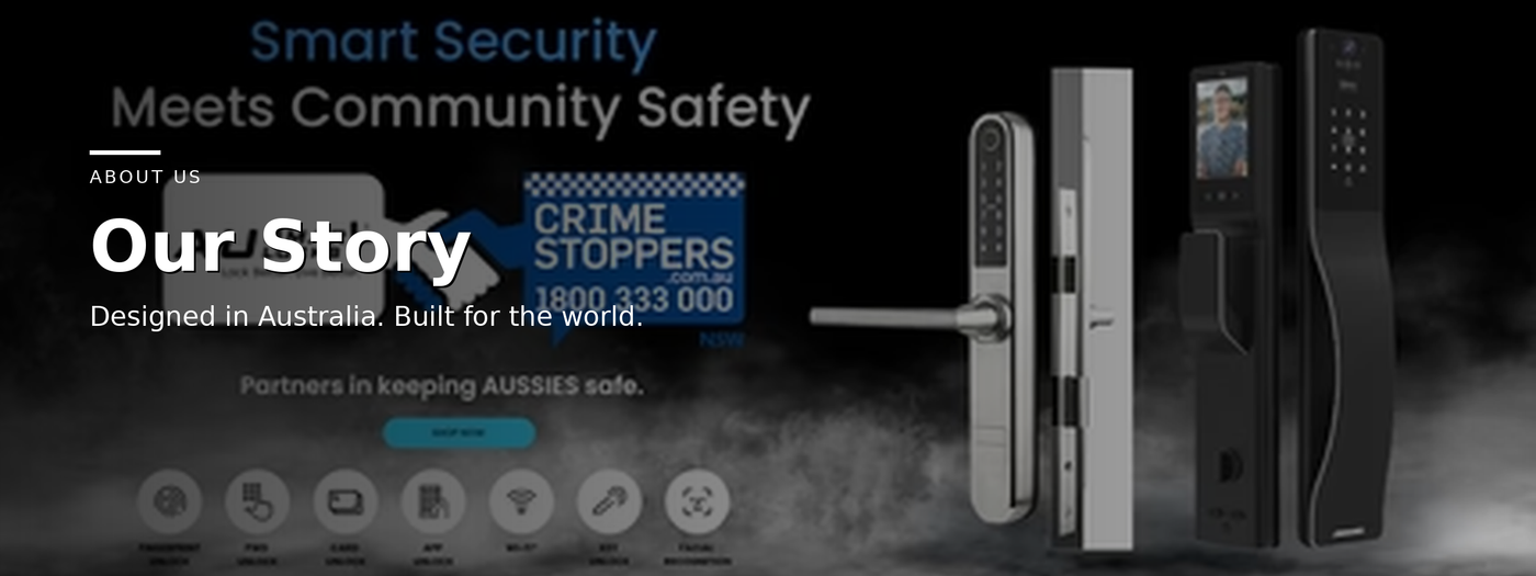 Smart security system with a focus on community safety and crime prevention.