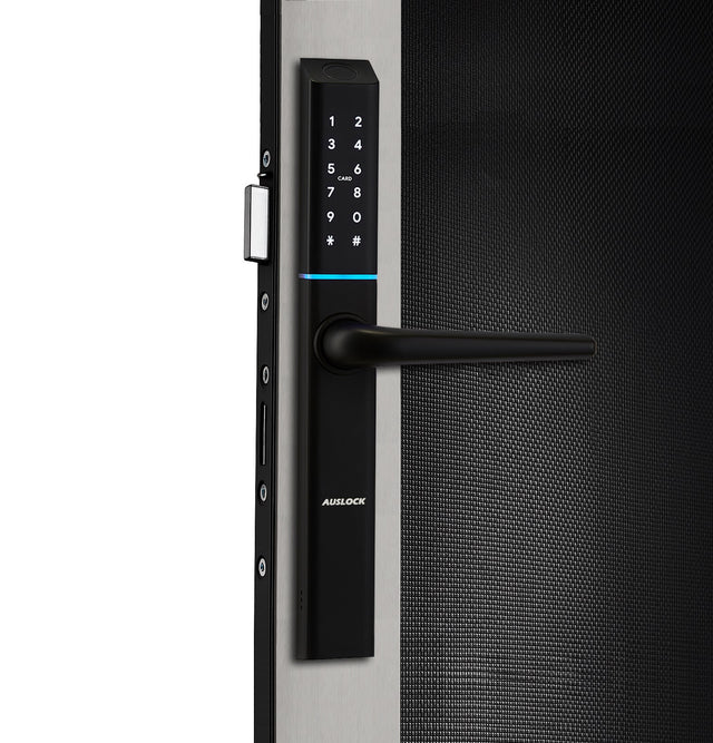 S3 Key Lock Smart Lock for Security Screen Doors | Slim Keyless Entry S3 Australia ...