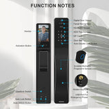 Smart Push-Pull Lock - Space Alloy Edition