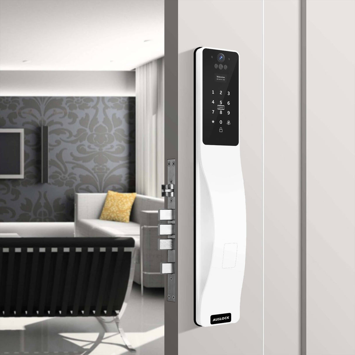 Smart Push-Pull Lock - Space Alloy Edition